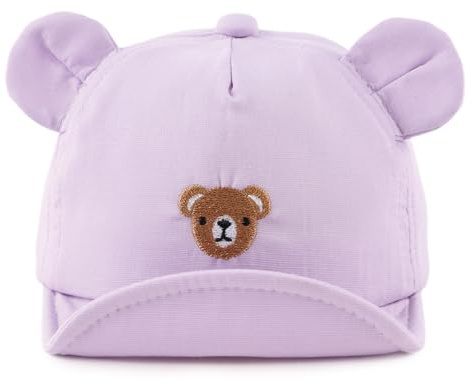 MniJiza Orso Cappellino per Neonati Bambino Ragazza Ragazzo Cappello da Sole Primavera Estate