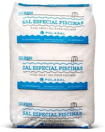 Sal Marina Piscinas CLORACIÓN Salina Saco de 25 kg