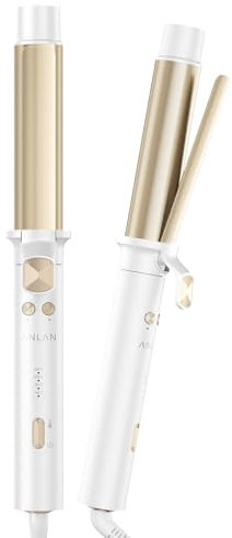 ANLAN Lockenstab Automatisch, 32mm Lockenstab Große Locken mit 4 Temperaturstufen (160–220°C), Keramik Hair Curler mit 12 cm extra langem Heizstab, 30 Sek. Schnellaufheizung für Lange & Kurze Haare