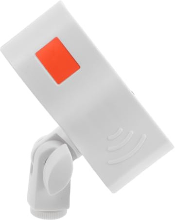 TOYANDONA White Microphone Clip with Strong Spring Design for Live Streaming and Indoor Use