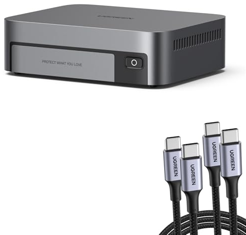 UGREEN NASync DXP480TPlus 4-Bay NAS mit 100W USB C Kabel (Diskless)