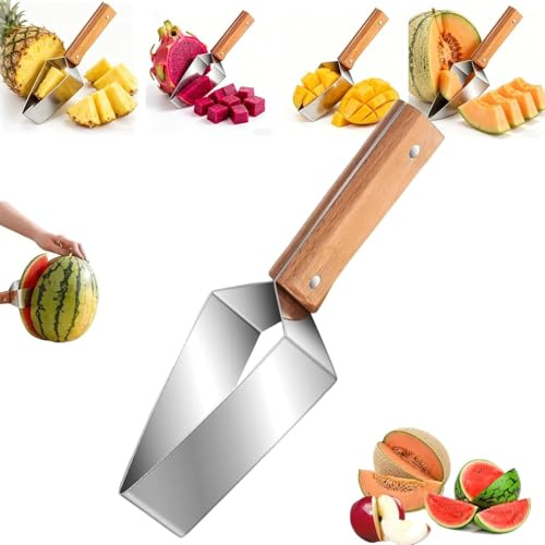 Taglia Anguria in Acciaio Inox 23cm, Coltello Frutta