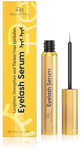 Wimpernserum Wimpern Wachstum Lash Serum: Fortgeschrittene Formel Eyelash Serum ohne Hormone für Wimpernwachstum – natürlich, vegan