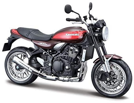 Maisto Kawasaki 900KS Motorrad im Maßstab 1:12, unglaublich detaillierte Druckguss-Nachbildung, Sammlerstück, Motorrad