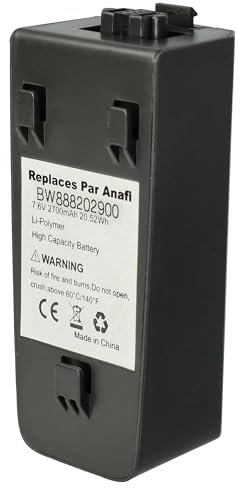vhbw Batterie Remplacement pour Parrot PF070312, 50869BBR, PF728000AA pour Drone (2700mAh, 7,6V, Li-polymère)