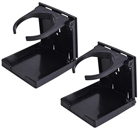 2 Piezas Portavasos para Coche Soportes para Botellas Soporte Botella Coche Soporte Cafe Coche Soporte Bebidas Barco sujetavasos Gadgets Camper para Latas Vasos Botellas Carro Camioneta Autocaravana