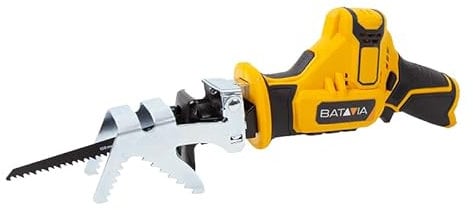 Batavia Säbelsäge - Exkl. Akku und Ladegerät - Geeignet zum Schneiden von Holz, Kunststoff, Metall, Rohren und vielem mehr - Fixxpack