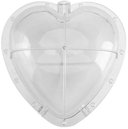 KOSDFOGE Watermelon Growing Mold, Square Heart Transparent Watermelon Growing Mold, Shaped Watermelon Pumpkin Garden Fruit Shaping Mould, Vegetable Growing Forming Mould Tool(Heart-Shaped)