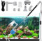 kieyeeno Nettoyage de Gravier pour Aquarium 6 en 1 Kit, Aspirateur Electrique pour Aquarium Changeur d'eau Laveur de Sable pour Aquariums Nettoyage des algues/Gravier