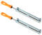 OTOTEC 2 Kit D'affûtage de Scie à Chaîne 4mm Support de Lime de Tronçonneuse avec Poignée en Plastique Meulage de Lime de Scie à Chaîne électrique pour Machine de Découpe