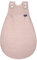 Alvi Baby Mäxchen Außensack Schlafsack aus Baumwolle Babyschlafsack atmungsaktiv Ganzjahresschlafsack Kinderschlafsack (Raute rosa, 62-68)