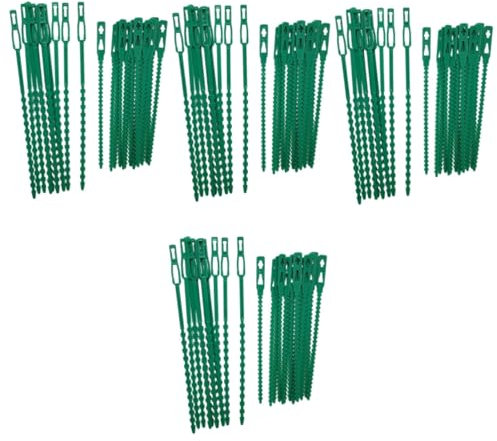 MILISTEN 800 Stk Multifunktionale Krawatte Pflanzenbinder flexibel Pflanzenhaken und -schlaufen Gartenpflanzenbindung Kletterpflanzenbindung Reben Anlage Strauch feste Bindungen Gartengurte