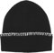 JACK & JONES Herren Jacblank Beanie Styd Aw24, Black, Einheitsgröße