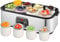 Joghurt Maker, 1400ML Hausgemachter Probiotischer Joghurt Maker mit einstellbarer Temperatur und Zeitkontrolle, Konstante Temperaturkontrolle mit 8 Glasgefäßen LCD Display Geschenke