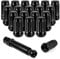 32 mm Radmuttern 12 x 1,5 Schwarze Radmuttern Spline große Eichelsitz Radmuttern M12 x 1,5