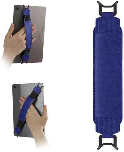 HoYiXi Universal Soft Hand Strap para 9-11 Pulgadas Tablet Compatible con Fire HD 10/iPad 9.7 /iPad Mini/Galaxy Tab A8 A9/Huawei, para 9''-11 Tablet con Soporte de Banda de Mano.Azul