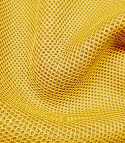 Rejilla 3D Mesh COLORES de 160cm de ancho, se vende a metros (Mostaza 150)