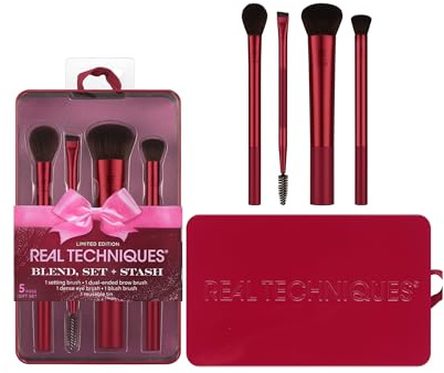 Real Techniques Blend, Set + Stash 5 Piece Set