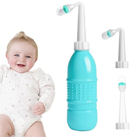 Wiederverwendbare Vaginaldusche – Körperwäsche, Analdusche und Vaginalspülung, Vaginalwaschwerkzeug, Perinealspülflasche für die Pflege nach der Geburt, Erholung und Reinigung