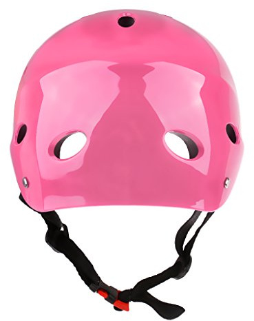 Sport acquatici Casco di sicurezza per Wakeboard Kayak Canoa Barca Surf M Rosa