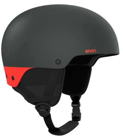 Burton - Ski-/Snowhelm Anon Raider 3 Fiesta Red, Herren, Größe M, Rot