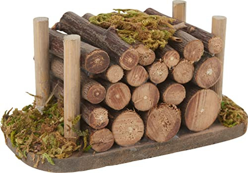 VBS Miniatur-Holzstapel, ca. 8x4,5x4,5cm