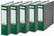 Leitz hochwertiger Ordner 180°, breit | 5er Pack, grün, 1