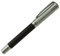 Asvine Fountain Pen,Calligraphy Pen for Writing, Fuliwen Black Carbon Fiber Fountain Pen, Medium Nib, Business Signature and Collection with Ink Refill Converter
