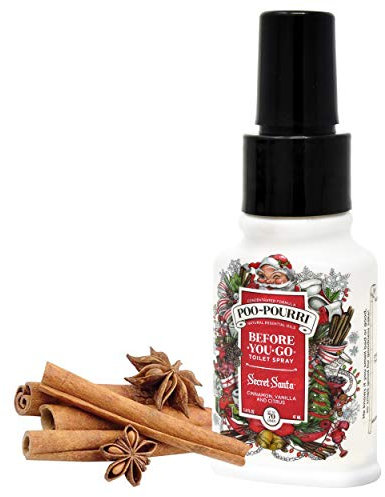 Poo-Pourri Secret Santa 1.4 Ounce Before-You-Go Toilet Spray