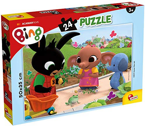 Liscianigiochi 77991 Bing Puzzle, Mehrfarbig, Plus