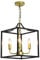 Qcyuui LáMpara De ArañA De Metal Industrial 4 Luces LáMpara Colgante De Techo De Granja Accesorio De IluminacióN Colgante De Isla De Cocina RúStica Para VestíBulo, Pasillo, Comedor