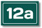 Numero civico in laminato plastico spessore 3.2 mm - Targa per esterno con incisione personalizzata - Formato rettangolare in 3 misure a scelta (Testo Bianco - Sfondo Verde Pino)