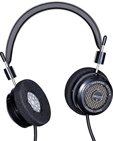 GRADO - Cuffie stereo con filo, Serie Prestige, SR225x, aperte