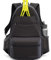 Athletico Kompakter City-Tennisrucksack (schwarz)