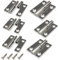 6Pcs 1.5 Lift Off Door Hinges, Heavy Duty Window Detachable Hinge 304 Stainless Steel for Internal External Doors