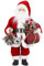 himaly Weihnachtsmann 17 Zoll Weihnachtspuppe 43.5 cm Höhe Weihnachtsmänner Saisonal Weihnachten Weihnachtsbaum Dekoration Christbaumschmuck Geschenk Party