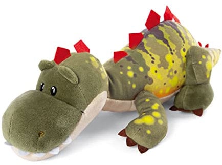 NICI Kuscheltier Dino Fossily 35 cm – Stofftier aus weichem Plüsch, niedliches Plüschtier zum Kuscheln und Spielen, für Kinder & Erwachsene, 48814, tolle Geschenkidee, grün