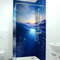 DRUCK-EXPERT Premium Duschrückwand 0,4 mm selbstklebendes Hart-PVC, Größe:1 x B 103 x H 240 cm Hochformat, Muster:Ocean