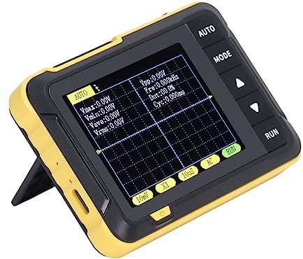 DSO152 Oszilloskop 200K Handoszilloskop, Digitaler Oszillograph Bandbreite Handsignalgenerator USB-Tablet-Oszilloskop-Kit mit 2,8-Zoll-Bildschirm