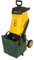 TOUGH MASTER Electric Garden Shredder 2400W, Portable with 10 Metre Power Cable, 45mm Chipping Width, 45L Collection Bag, Double Sided Blade System, Auto Shut-Off
