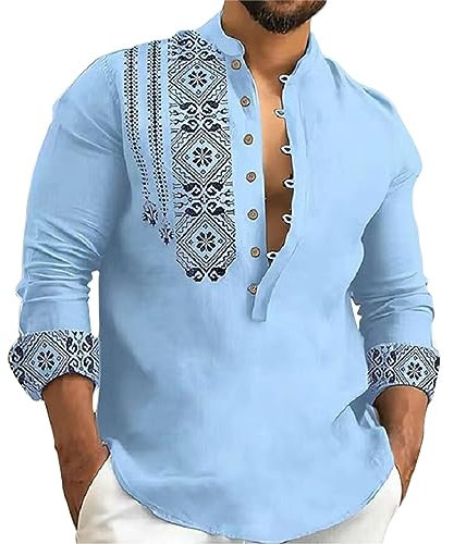 Deal of The Day Prime Today Chemise Homme Medieval Chemise À Fleurs pour Homme Tee Shirt Homme Imprimé Chemise Homme Halloween Chemise Hawaienne Homme Manche Courte My Recent Orders