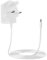 6V Power Adapter Compatible with 4VWIN Wireless Driveway Alarm Outdoor Camera WIFI IP Security Monitor AC Power Cable Replacement Charger Cord 4.9Ft White