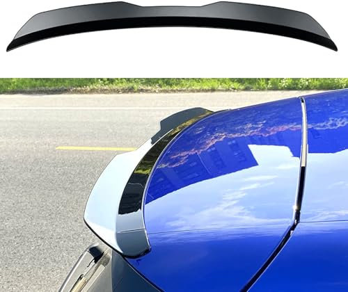ZZPENGMB Auto Heckspoiler für BMW Serie 5 Series 5er G31 Touring Wagon Estate 2017-2023 2024, Auto Hecklippe Kofferraum Heckspoiler Flügel Auto Spoiler Lippe Auto Tuning Zubehör,Matte Black