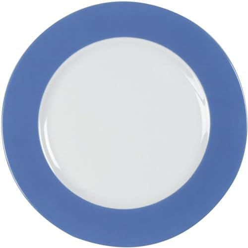 Eschenbach Porzellan Teller flach 20 cm in polarblau