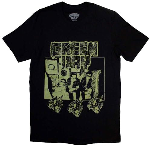 Rock Off officially licensed products Green Day Revolution Radio T Shirt XL