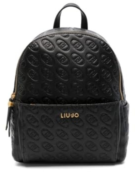 Zaino Liu-Jo Adonide M backpack nero B25LJ29 AF4196 E0778 Media