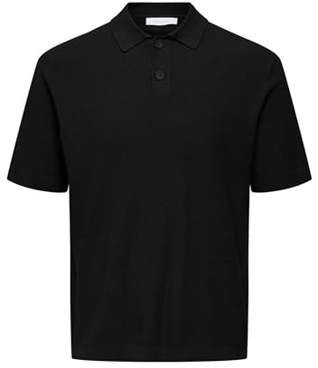 ONLY & SONS Onstony Reg 12 Ss Waffle Polo Knit