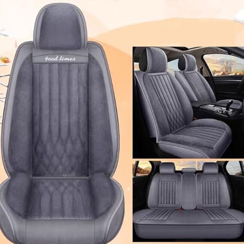 Ansixeay car seat cover set for Mercedes GLC 300de Diesel plug-in hybrid ,Winter Plush Seat Cover Warm Thickened Seat Cover Heated Seat Cover
