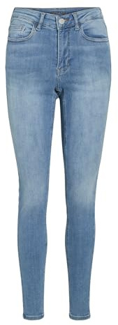 Vila Damen Female Fit Mid-Waist Visarah Rw Skinny Jeans MBD Bub245-Noos