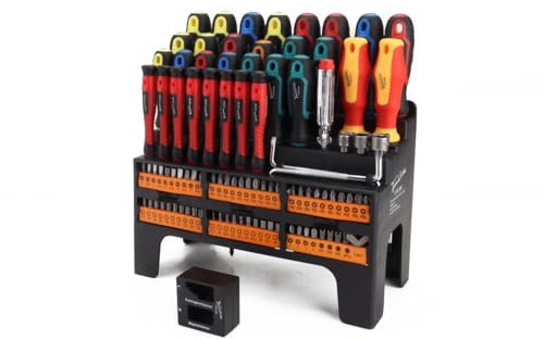 TrendLine Schraubendreher Bit Set 100-teilig inkl Magnetisierer Entmagnetisierer